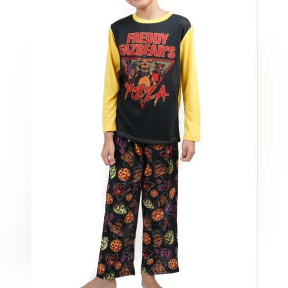 Five Nights at Freddy's Other - Pajamas Five Nights At Freddy'sVideo Game Youth Boys Pajama Sleepwear Set 14/16